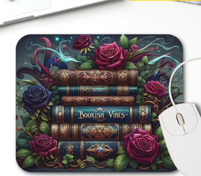 Bookish Vibes Mousepad