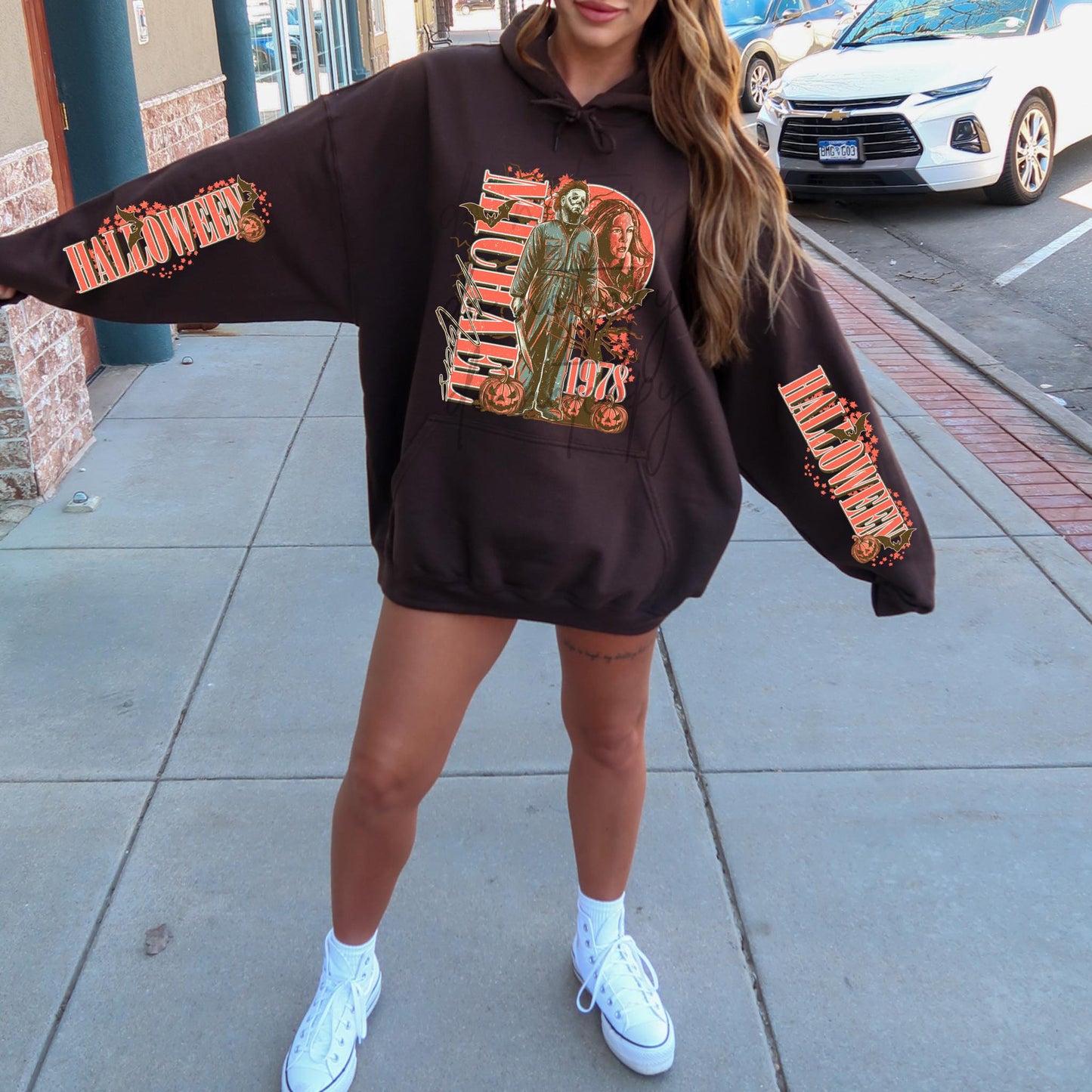 Spooky Halloween Michael Crew Neck