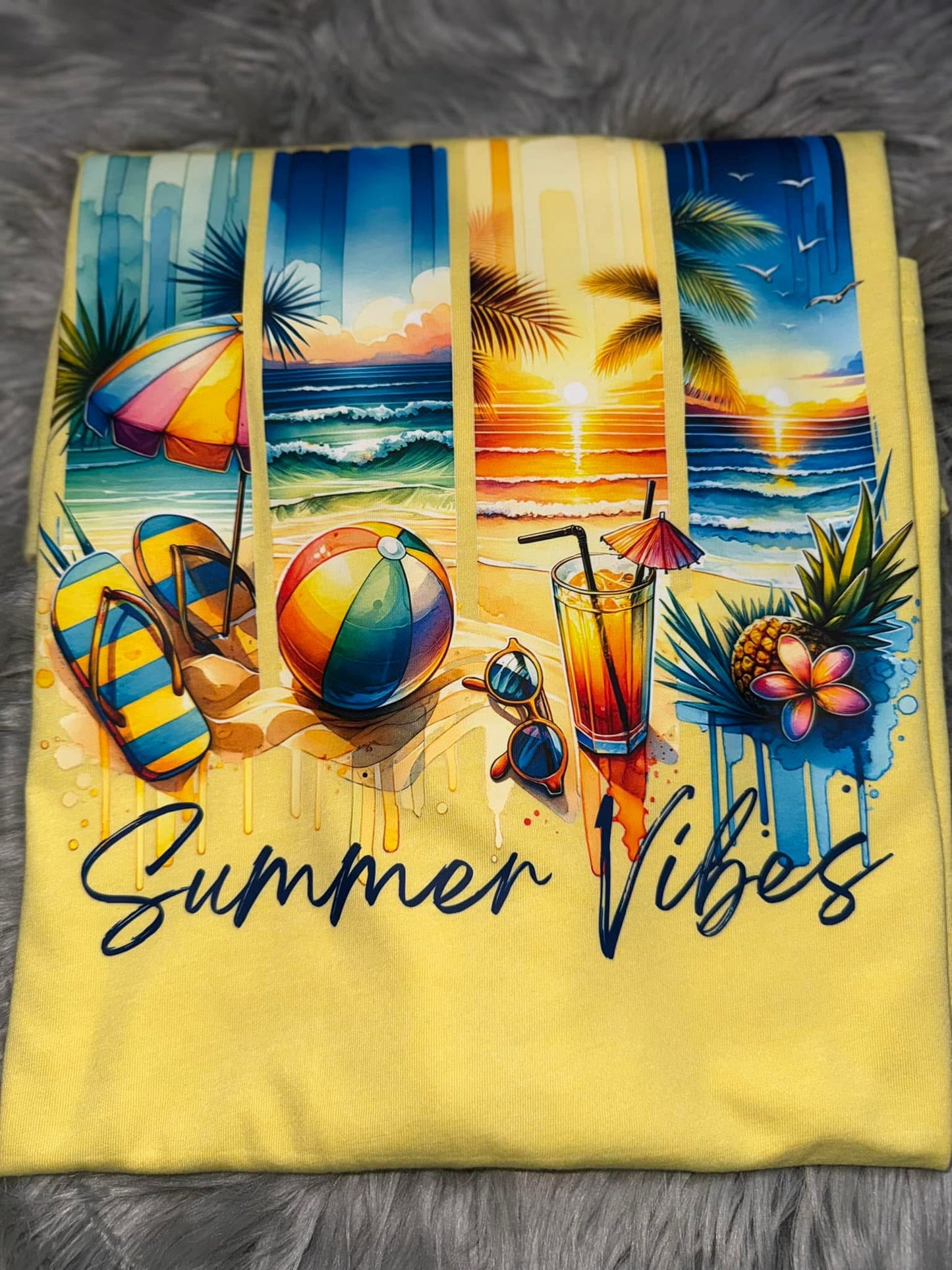 Summer Vibes Brushstroke