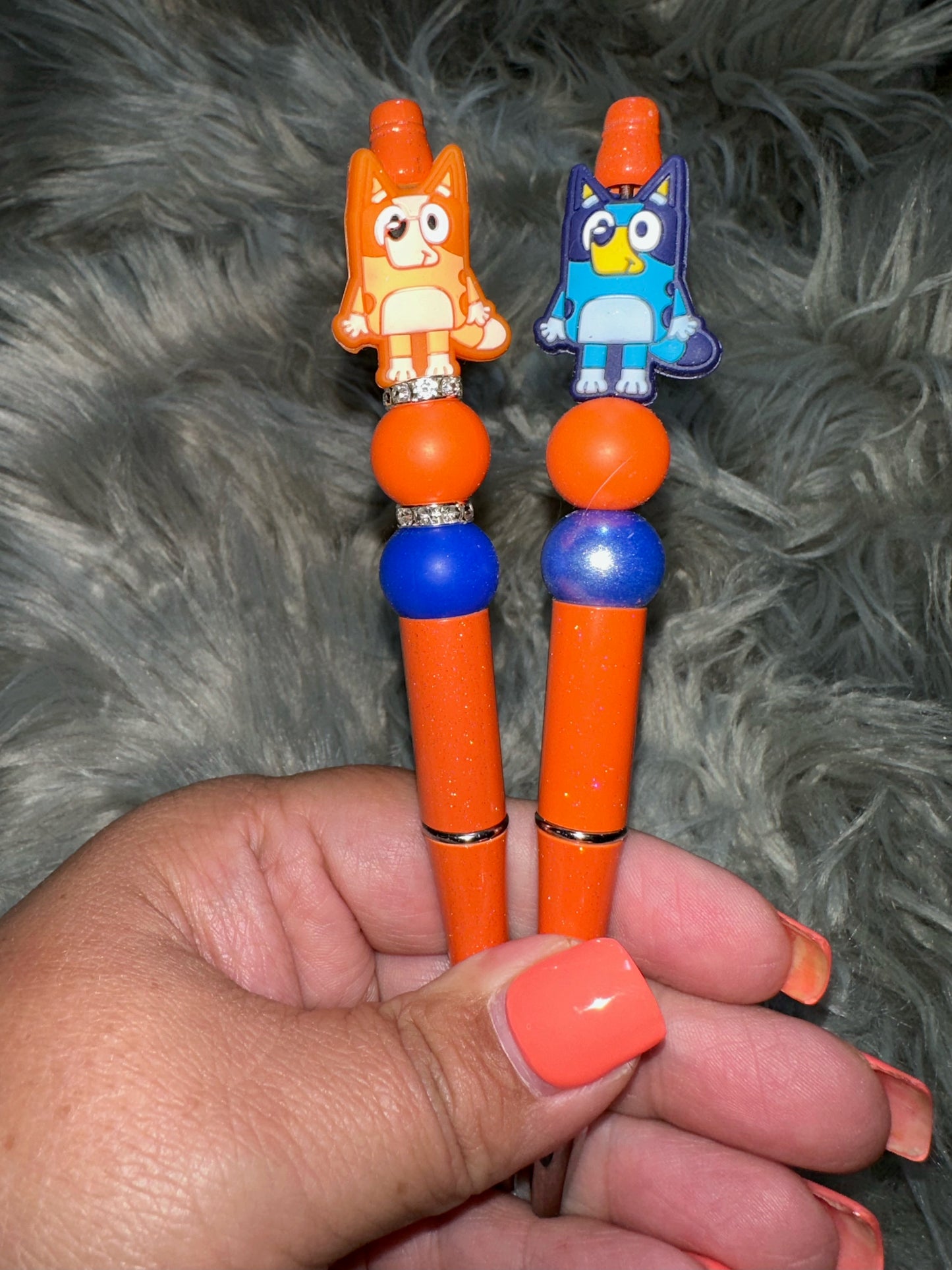 Various Silicone Beaded Pens