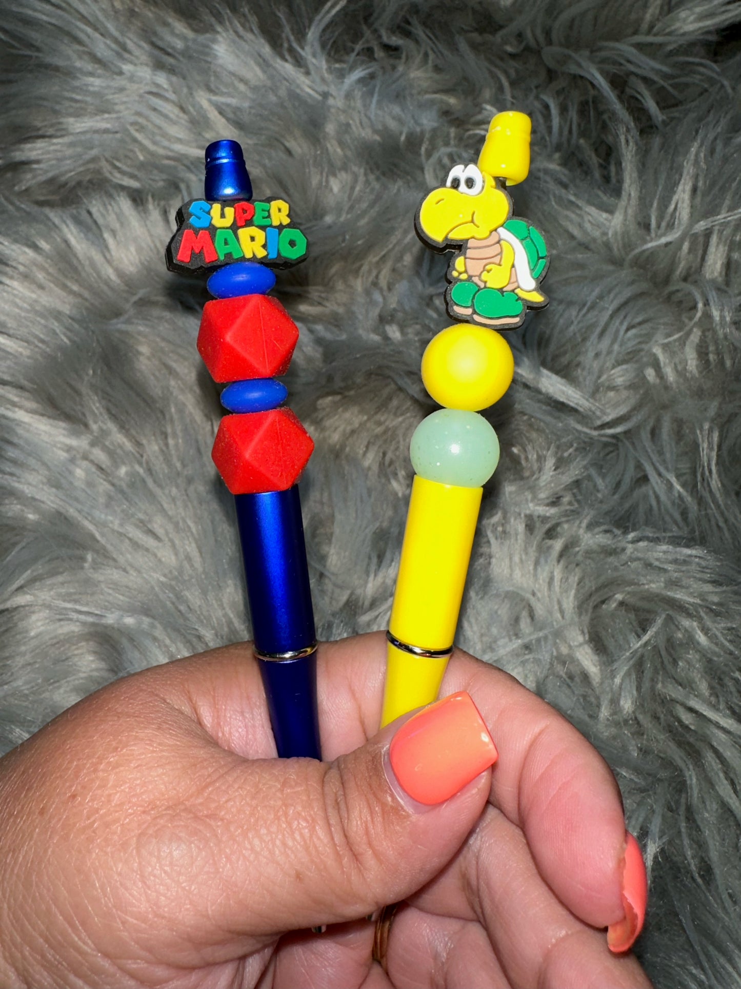 Various Silicone Beaded Pens