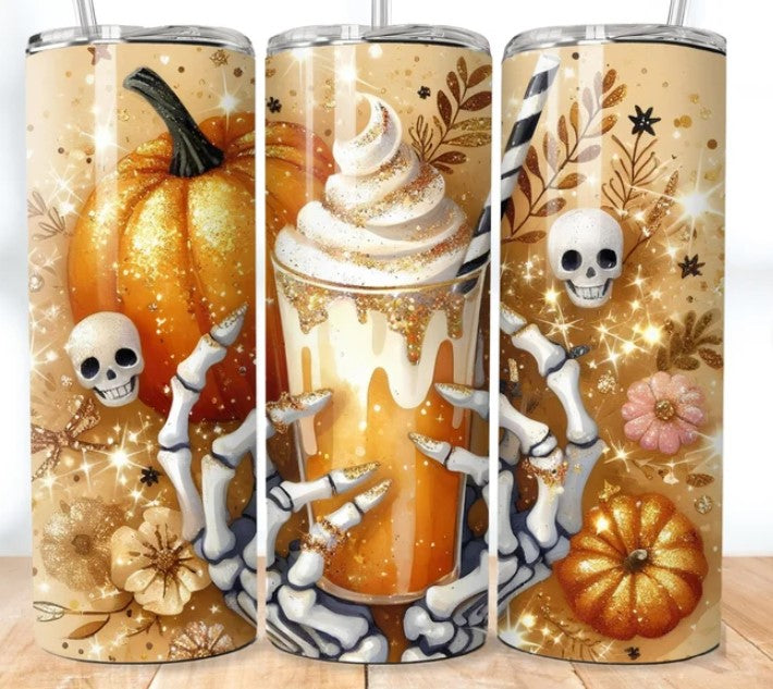 Skellies & Coffee Sublimation Tumbler