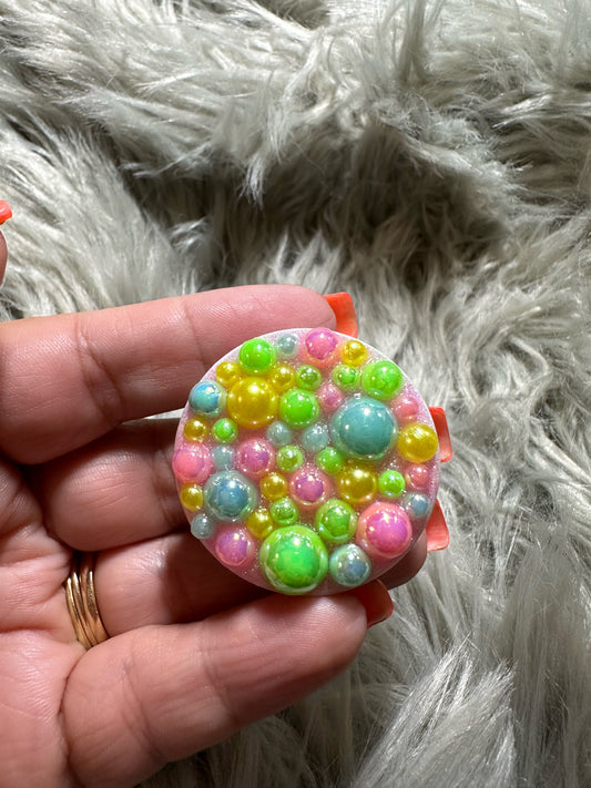 Neon Summer Theme Phone Grip (Just Pearls)