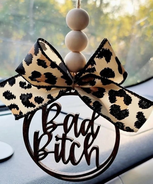 Bad B!tch Car Charm