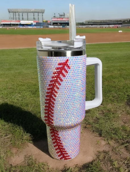 Baseball Bling 40oz Tumbler