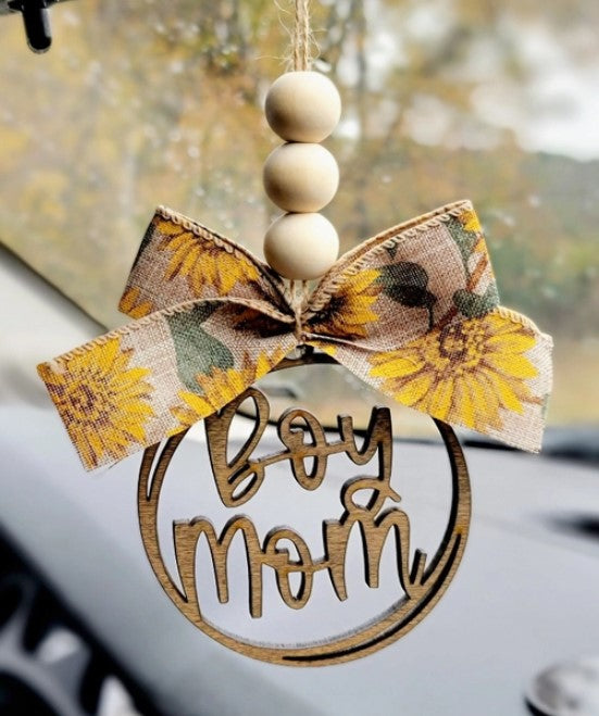 Boy Mom Car Charm