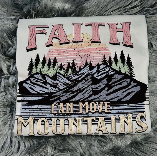 Faith Can Move Mountains Graphic Tee