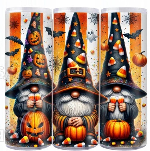 Happy Hallognome Sublimation Tumbler