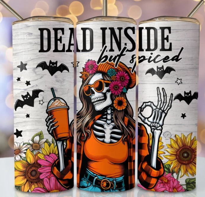 Skelly Spiced Sublimation Tumbler