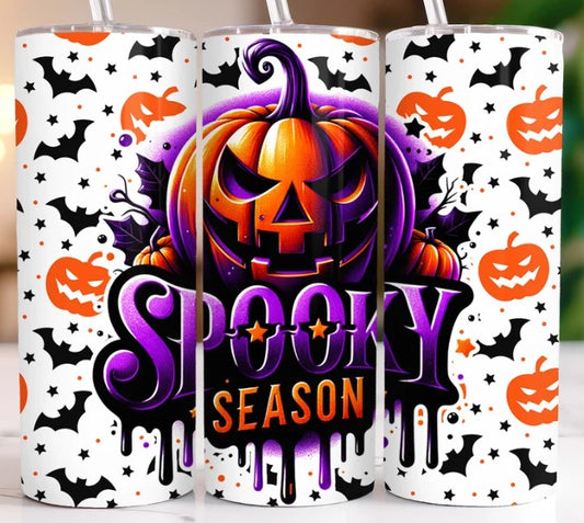 SpOoKy Season Sublimation Tumbler