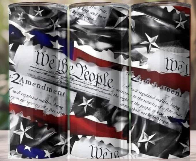 We The People Sublimation Tumbler