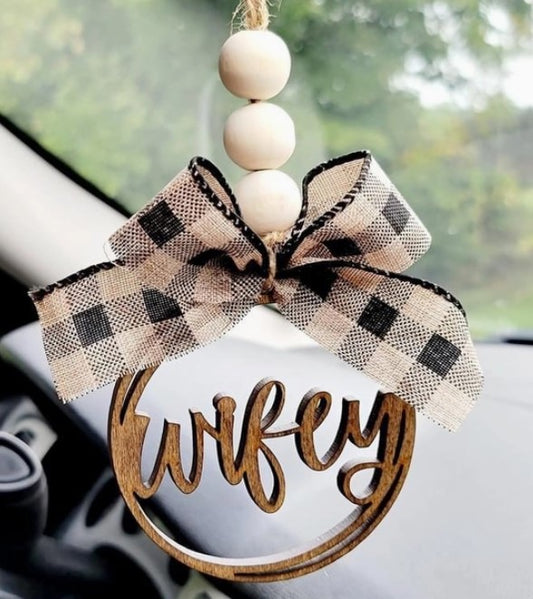 Wifey Car Charm