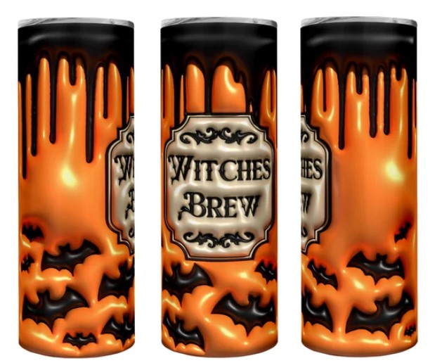 Batty WItches Brew Sublimation Tumbler