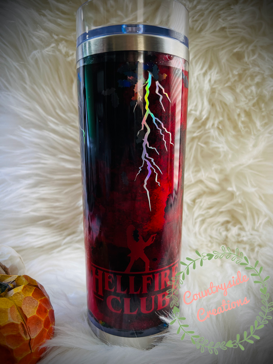 ST Inspired HF Club "Snow Globe" Tumbler